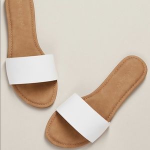 SHEIN // Leather Sandals